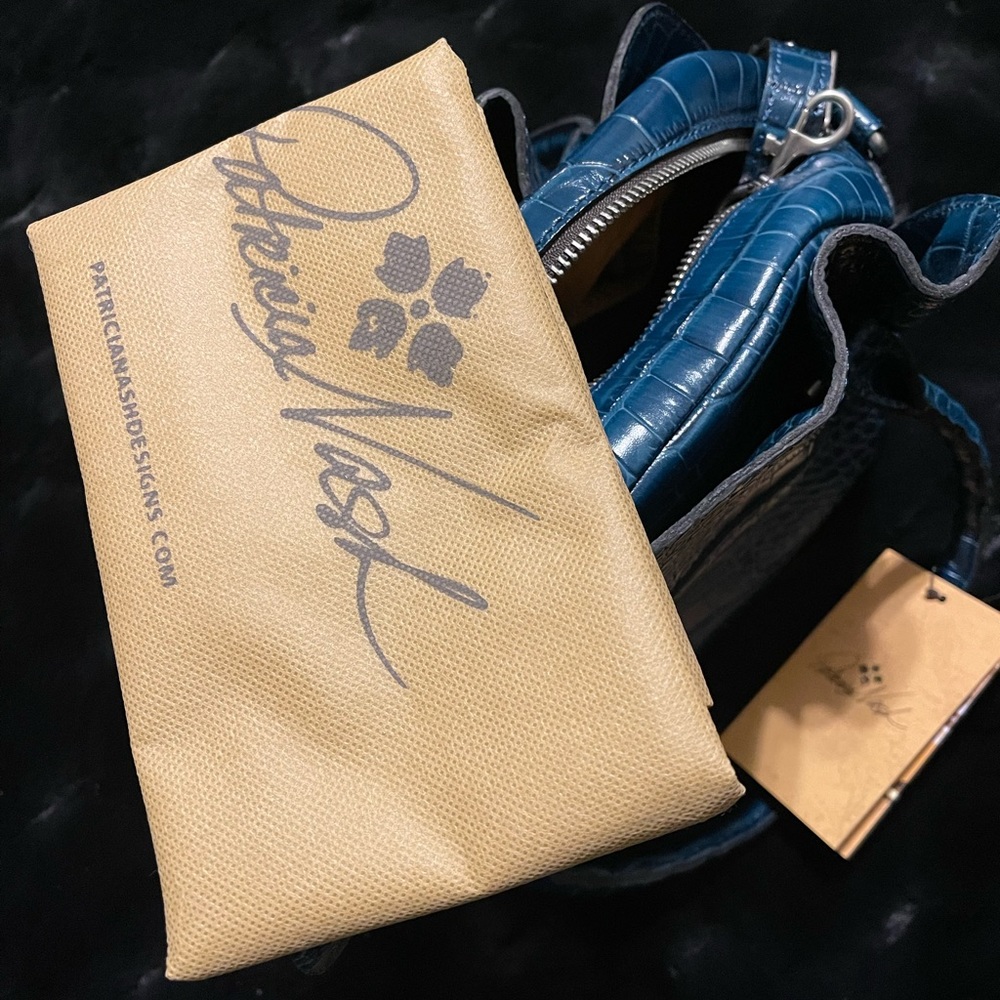 PN Ashford Satchel Caribbean Blue